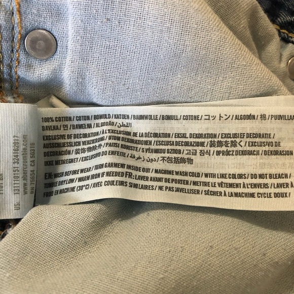 ABERCROMBIE & FITCH The Slim Straight Men's Jeans Size 29 - Picture 6 of 8